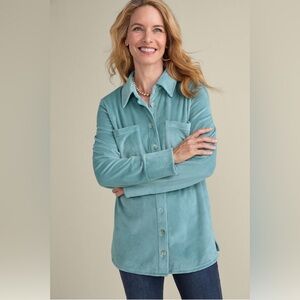 NWOT Soft Surroundings The Old Softy Shirt Large